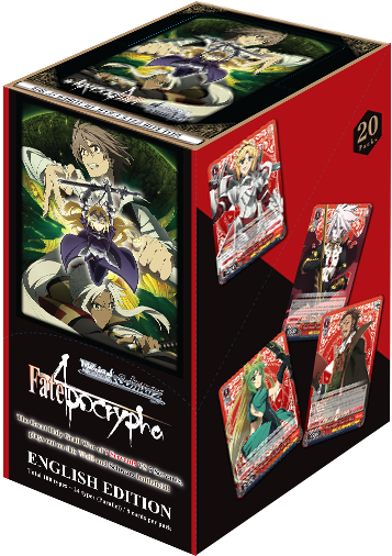 Fate Apocrypha Servants Of Red Card (400x560), Png Download