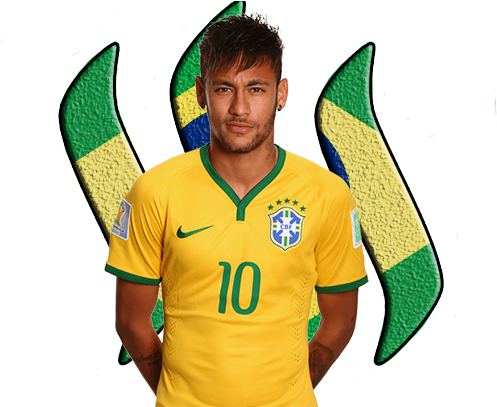 The Former Barcelona Has Been Injured Since The Beginning - Brazil National Football Team (580x406), Png Download