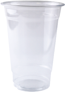 Apo Cup® Customizable 20oz Disposable Clear Plastic - Disposable Clear Plastic Cold Cup (450x450), Png Download