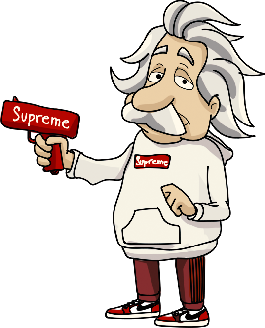 Supreme (537x664), Png Download