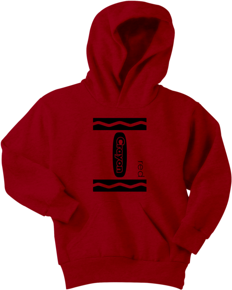 Red Crayon Halloween Couple Friend Group Costume T-shirt - Yellow Crayon Halloween Couple Friend Group Costume (960x960), Png Download