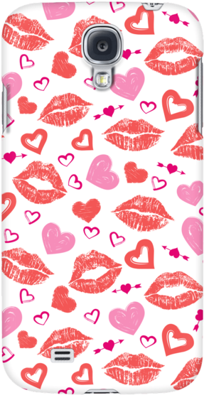 Lips And Hearts Case - Lip (600x600), Png Download