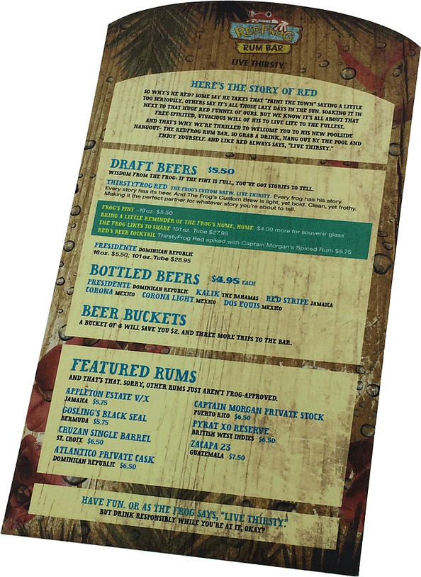 Custom Shape Pool Menu - Carnival Breeze (594x814), Png Download