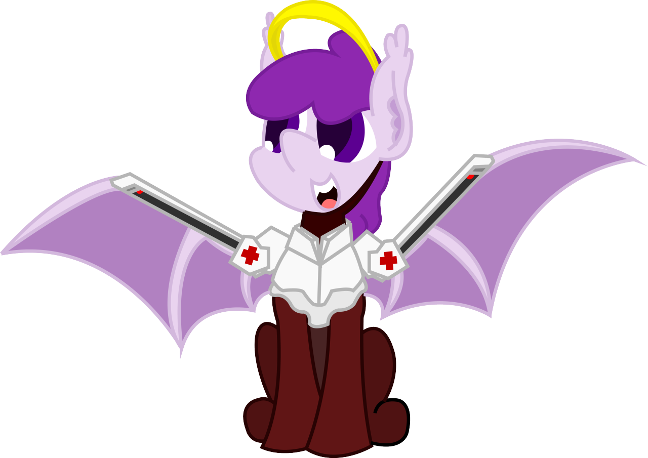 Unicodingunicorn, Bat Pony, Cute, Oc, Oc - Gladiolus (1280x905), Png Download