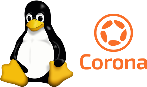 Corona Photos Recently In The News - Linux Logo With Background (560x330), Png Download