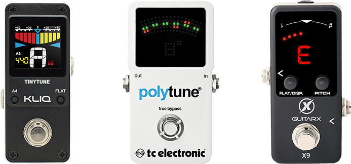 Quadcopter Reviews Best Tuner Pedals - Tc Electronic Polytune 2 Pedal Tuner, White (800x325), Png Download