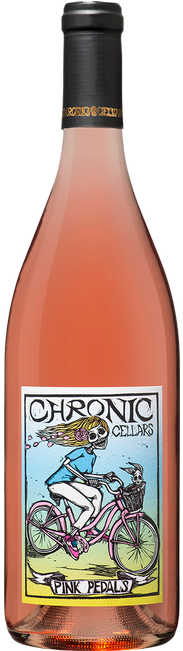 2017 Pink Pedals - Chronic Cellars - Eunice X 2015 (750ml) (190x650), Png Download