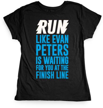 Run Like Evan Peters Is Waiting For You At The Finish - Emo Clothing (484x484), Png Download