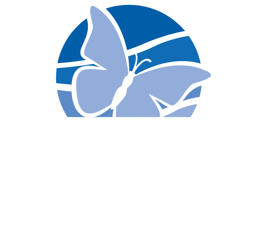 The Butterfly Wing - Hospice (565x559), Png Download