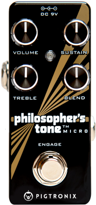 Pigtronix Philosopher's Tone Micro (296x450), Png Download