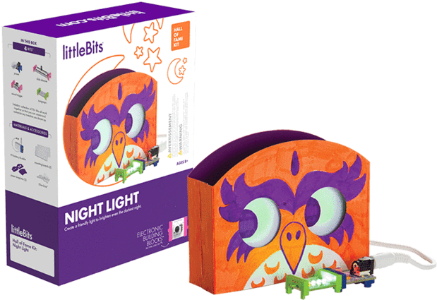 Littlebits Hall Of Fame Night Light Starter Kit (840x475), Png Download