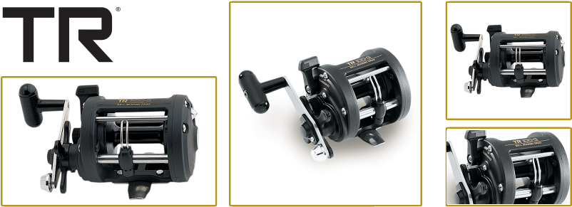 Shimano Tr Reel - Shimano Tr 100 G Harling Reel Spooled (940x400), Png Download