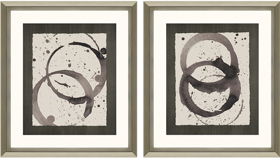 Astro Burst I Pk/2 - Paragon Astro Burst I By Lam 2 Piece Framed Graphic (550x550), Png Download
