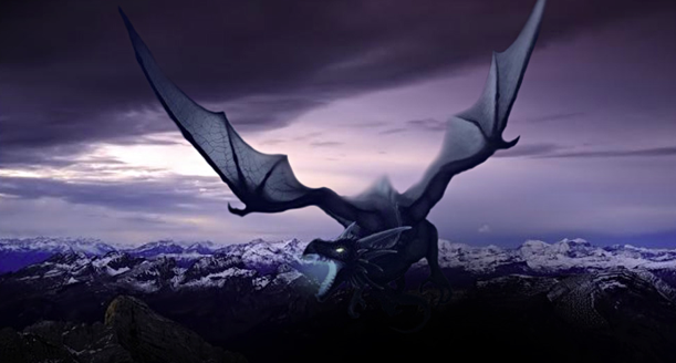 Smaug - Hogwarts How To Train Your Dragon (611x328), Png Download