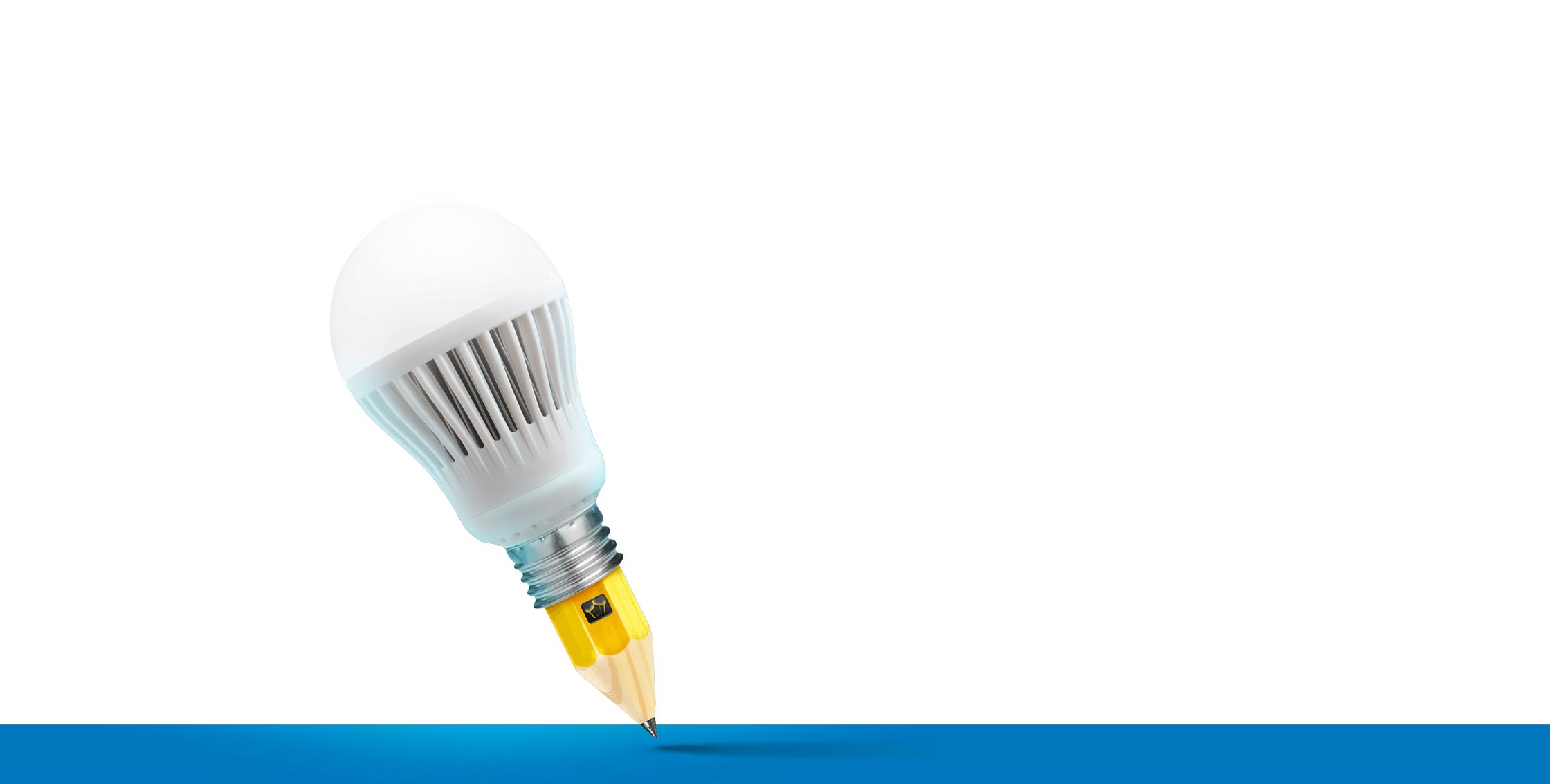 Tc Bulb Pencil - Energy Efficiency: Building A Clean, Secure Economy (2240x1133), Png Download