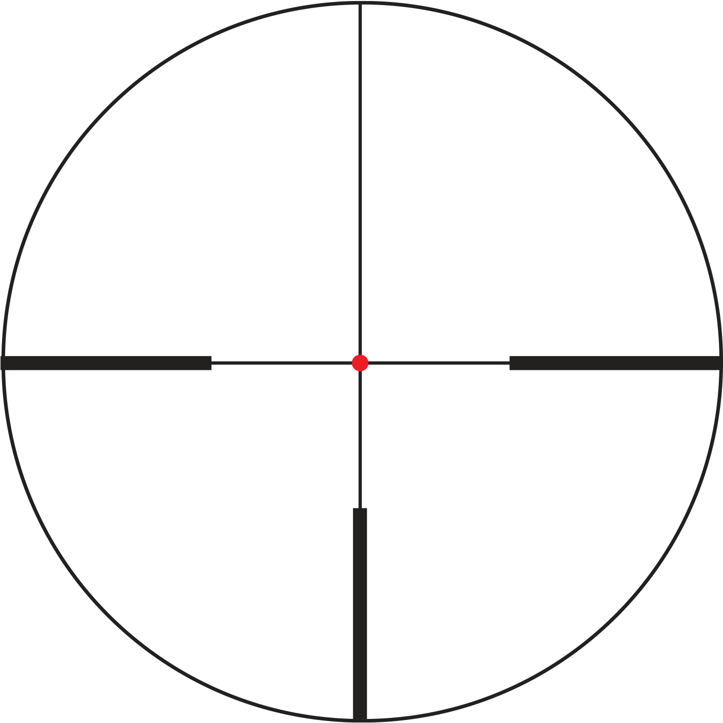 Nighthunter 4a I 1 - Vortex Razor Gen 2 Reticle Moa (1520x1632), Png Download