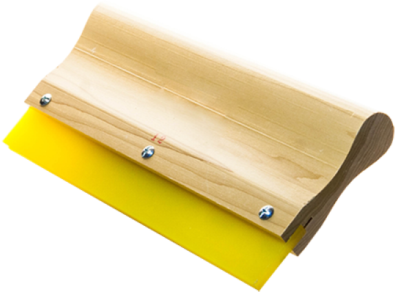 70-durometer Squeegee With Wood Handle - Squeegee (600x600), Png Download