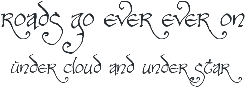 Forest Road Oval Sticker (500x250), Png Download