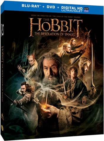 Hobbit- The Desolation Of Smaug - Hobbit The Desolation Of Smaug Extended Bluray (480x480), Png Download