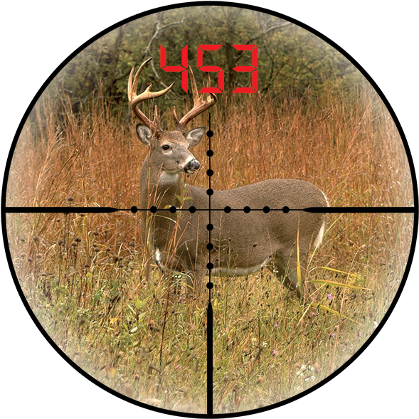 Bushnell Yardage Pro Laserfinder Scope - Big Bucks In Scopes (640x640), Png Download