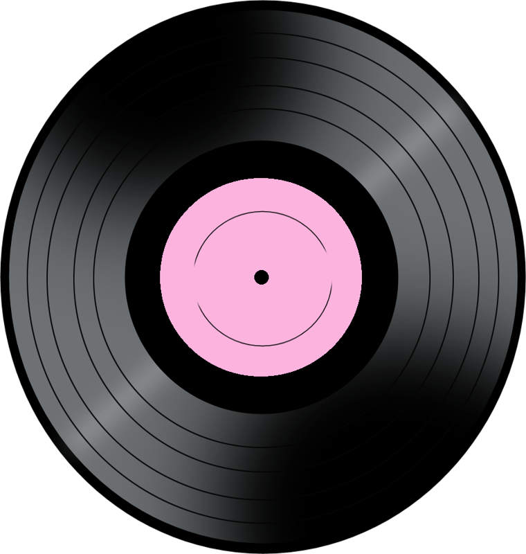 Rock And Roll Record Clipart 4 By David - Lp Record Clip Art (760x800), Png Download