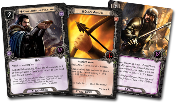 Thematic That Ffg Have Given Bard Not Only His Bow, - Lord Of The Rings Lcg Flight (600x352), Png Download