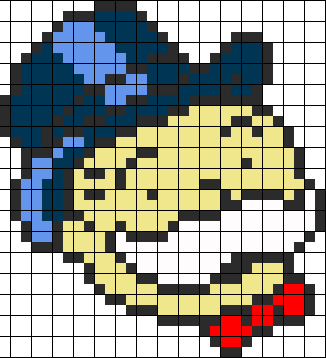 Monopoly Man Pixel Art (652x715), Png Download