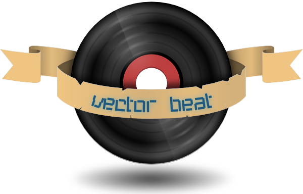 How To Set Use Vector Beat Record Clipart - Record Clipart (600x384), Png Download