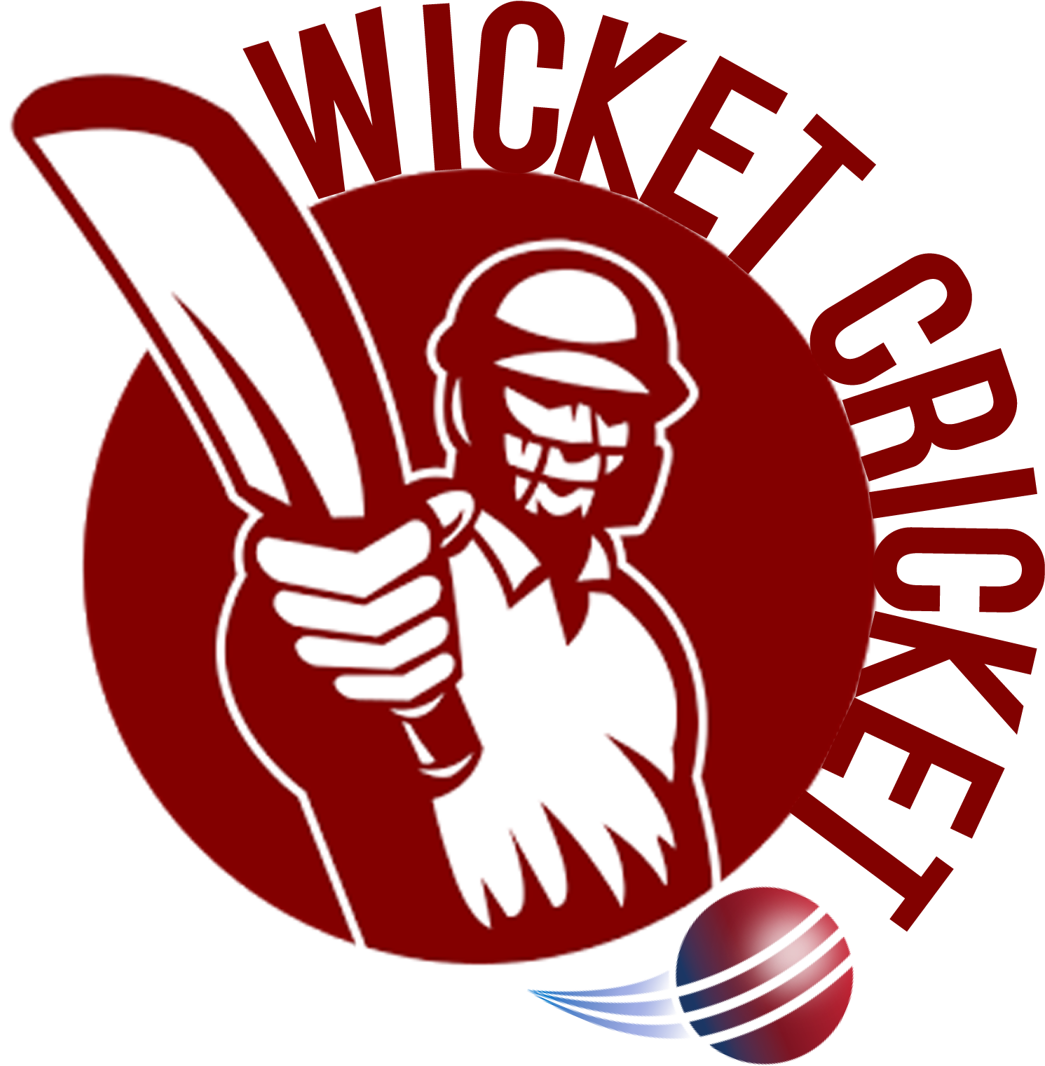 Fired Up For The World Cup - Cricket Bowling Logo Png (1604x1604), Png Download