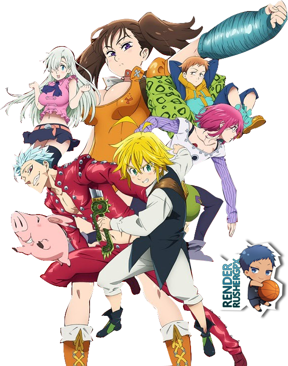 The Seven Deadly Sins Meliodas Desktop Wallpaper Nanatsu No Taizai Chibi Full Size Png Download Seekpng