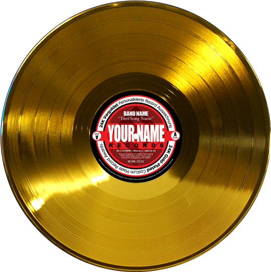 Clipart Resolution 586*565 - Goldene Schallplatte Musik (586x565), Png Download