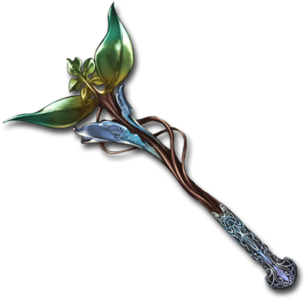 Yggdrasil Dewbranch - 世界 樹 の 雫 枝 (462x400), Png Download