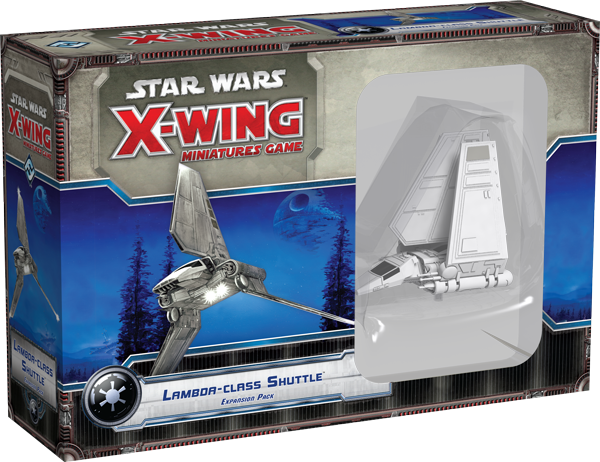 X Wing Miniatures Game - Star Wars X Wing Lambda Class Shuttle Expansion Pack (600x462), Png Download