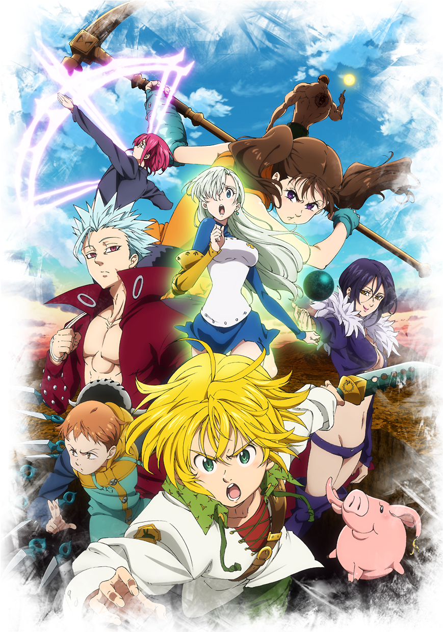Net Nanatsu No Taizai Nnt Anime Meliodas Hawk King (1280x1239), Png Download