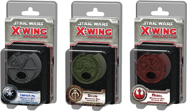 Dial Upgrades - Star Wars X-wing Rebel Maneuver Dial (700x400), Png Download