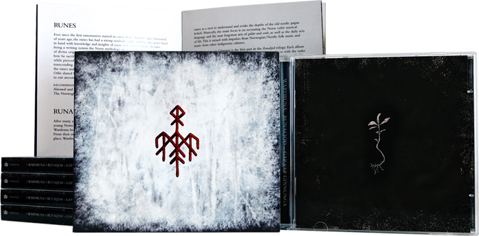 Gap-ocard - Wardruna (runaljod - Gap Var Ginnunga) Cd (700x345), Png Download