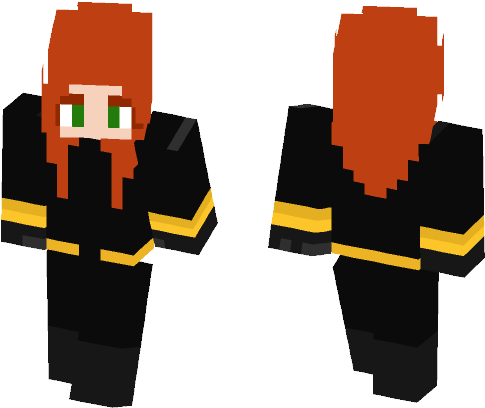 Black Widow (marvel) - Minecraft Skin John Wick (584x497), Png Download