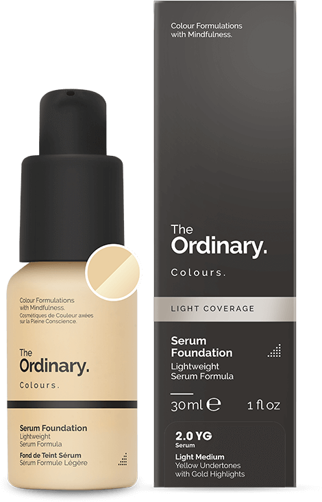 Serum Foundation By The Ordinary - Ordinary Foundation Full Coverage (533x900), Png Download