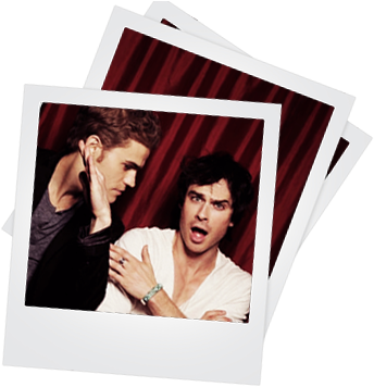 Hanging Out With Paul Wesley - Picture Frame (386x364), Png Download