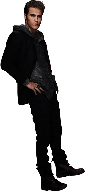 Png 1 - 9»paul Wesley - Standing (301x676), Png Download