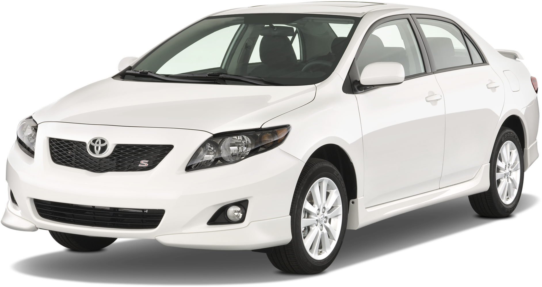 1 - - Toyota Corolla 2009 White (2048x1360), Png Download