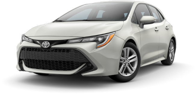 2019 Toyota Corolla Hatchback - Hatchback Toyota Corolla (750x350), Png Download