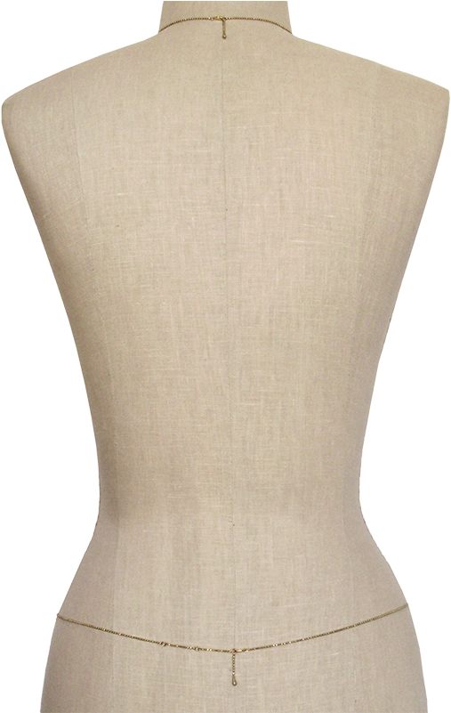 Body Chain Signature Ball Back Yg New - Mannequin (800x800), Png Download