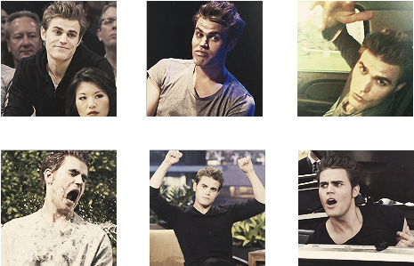 Paul Wesley Being A Troll - Paul Wesley Et Ian Somerhalder (500x334), Png Download