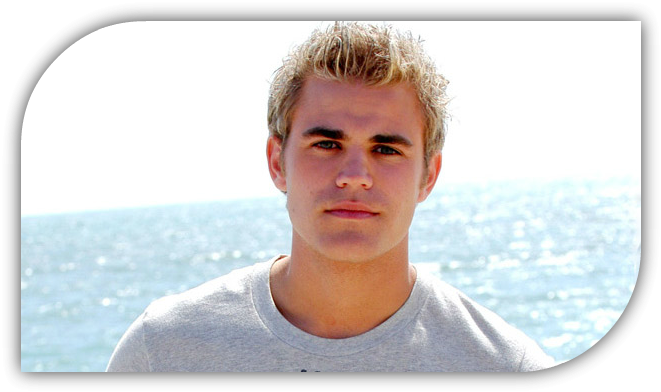 Paul Wesley Goes Bleach Blonde Pre-vampire Diaries - Damon Salvatore Stefan With No Shirts (668x399), Png Download