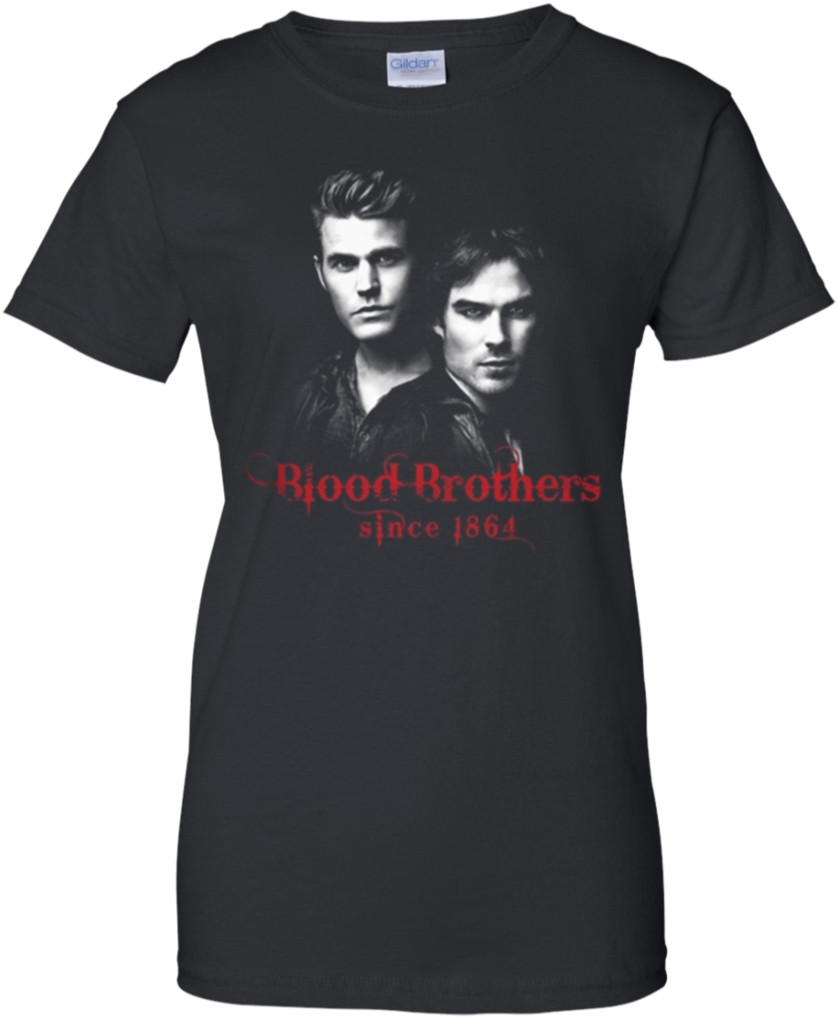 Paul Wesley Ian Somerhalder The Vire Diaries Stars - Phoebe Buffay T Shirt (1024x1024), Png Download