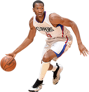 Wesley Johnson - Basketball Moves (401x441), Png Download