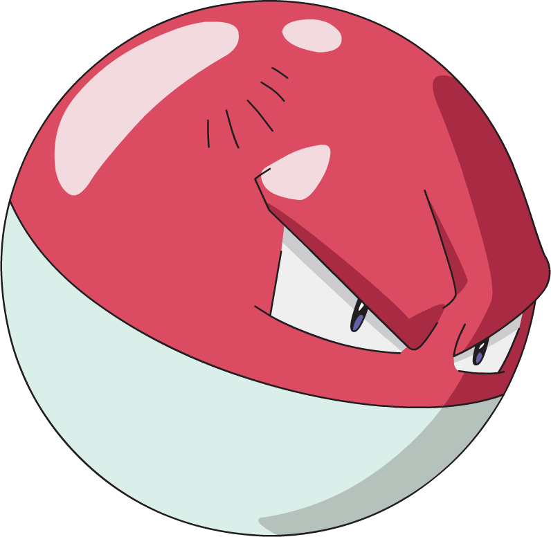 100voltorb Ag Anime - Pokemon Voltorb (796x776), Png Download