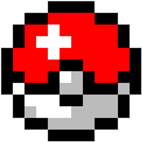 Pokemon 8 Bit Png (1024x1024), Png Download
