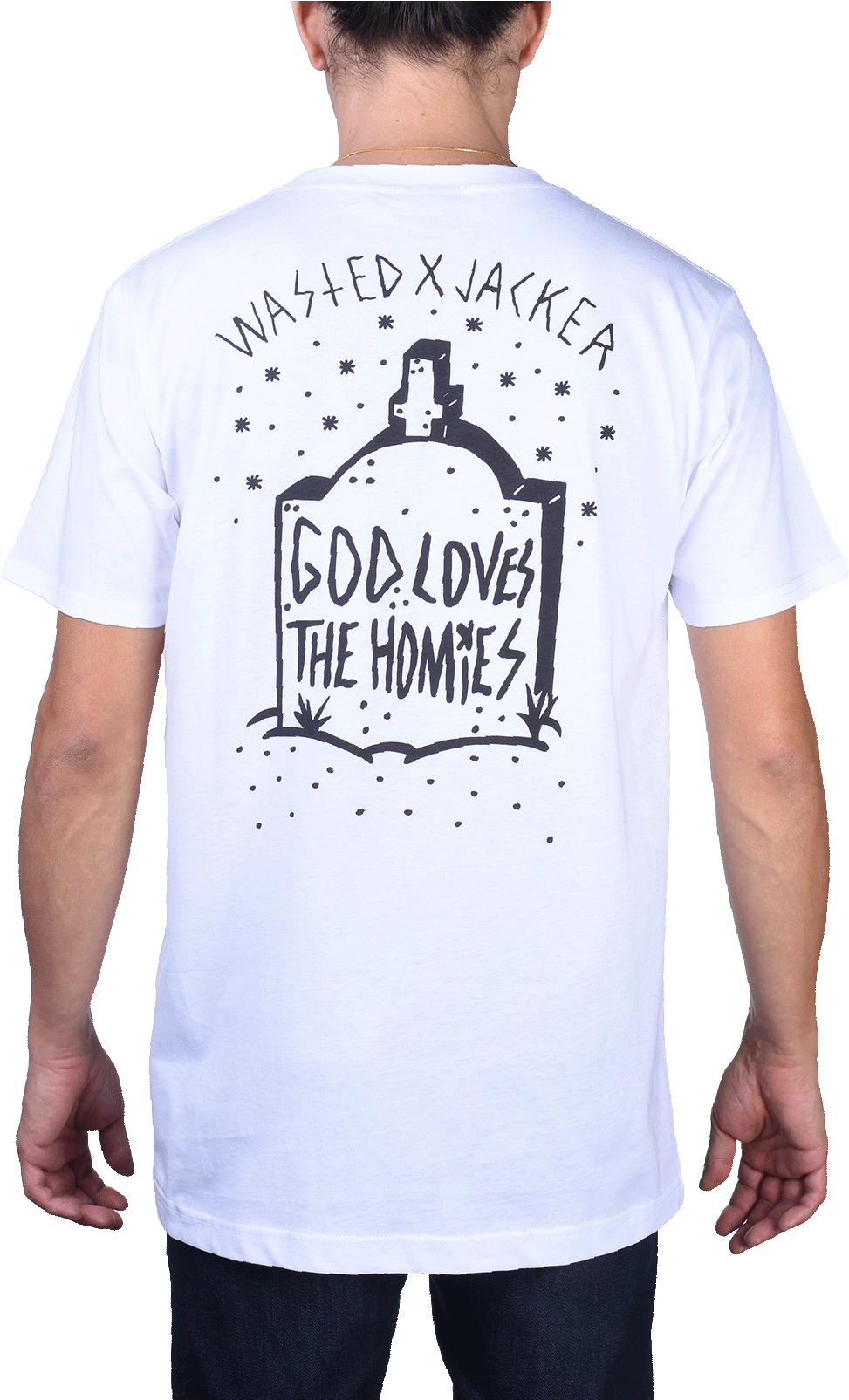 Jacker X Wasted - Tshirt Wasted X Jacker (1234x1604), Png Download